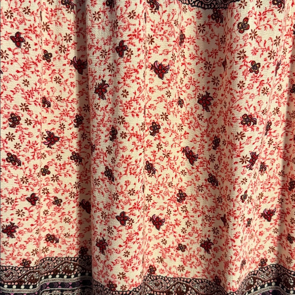 Flying Tomato Boho Festival Maxi Dress~Floral Crochet Waist~Anthro Style~ Small - Picture 13 of 16
